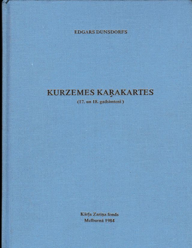 Image for Kurzemes Karakartes (17 un 18 gadsimteni}